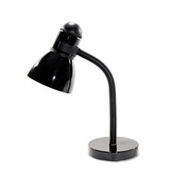 Supershine Advanced Style Incandescent Gooseneck Desk Lamp, 16'' High, Black SU195316